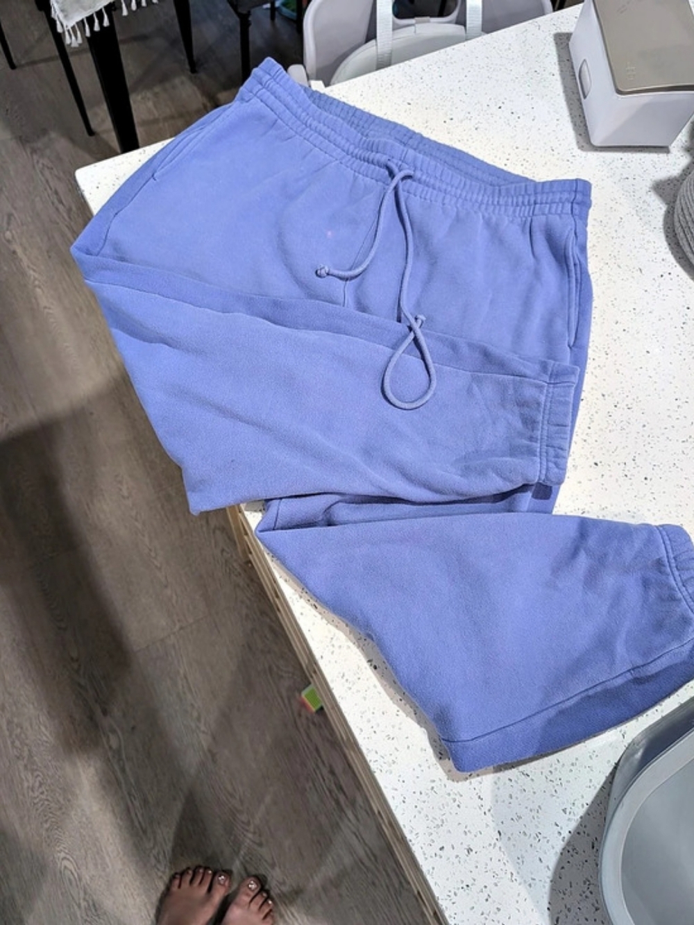 Aritzia Tna Purple Sweatpants Boyfriend Style Xl